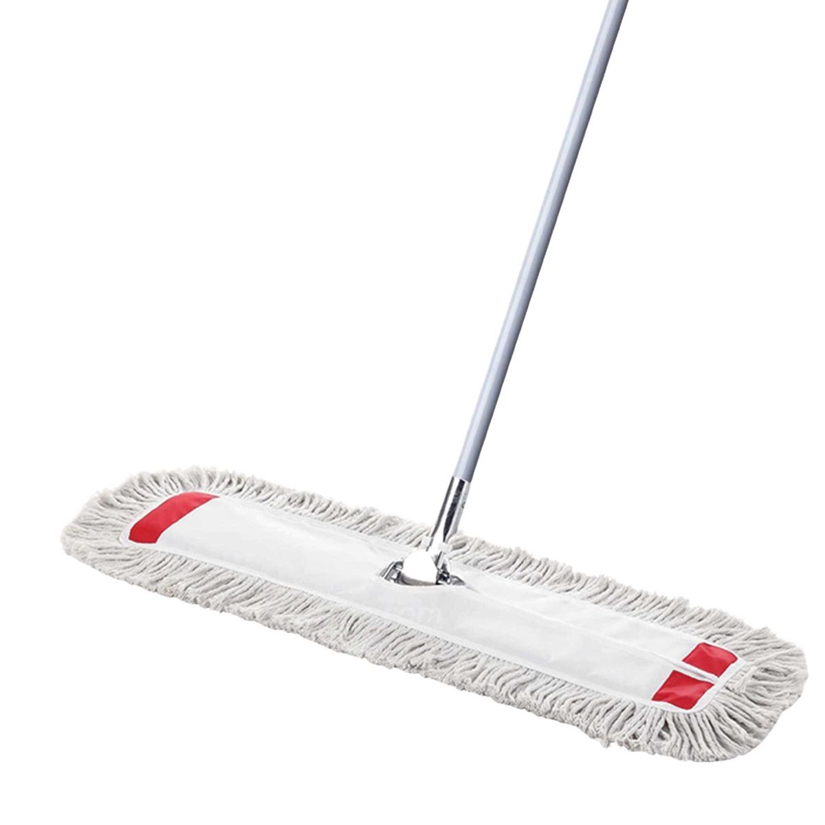 TRIPLE CLEAN - Mopa plana de algodón 80 cm con cabo