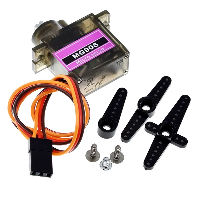 GENERICO - Servomotor Mg90s Mg90 90º Piñoneria Metalica Arduino Robotica