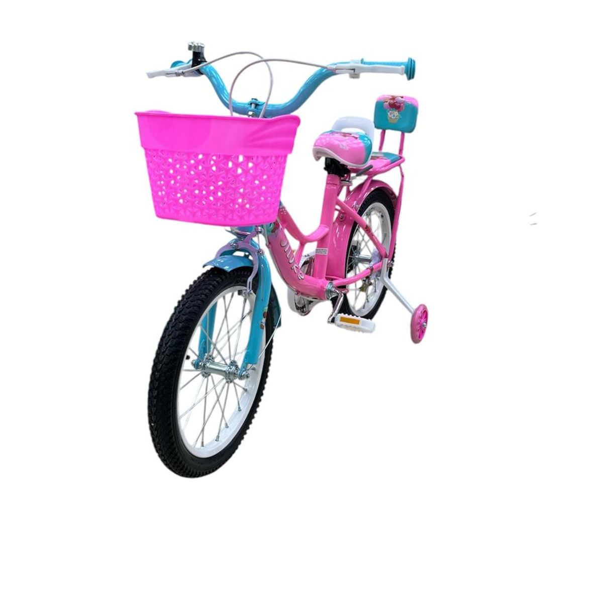 GTI - Bicicleta Infantil Con Canasta Para Niñas R16 Nueva Moderna
