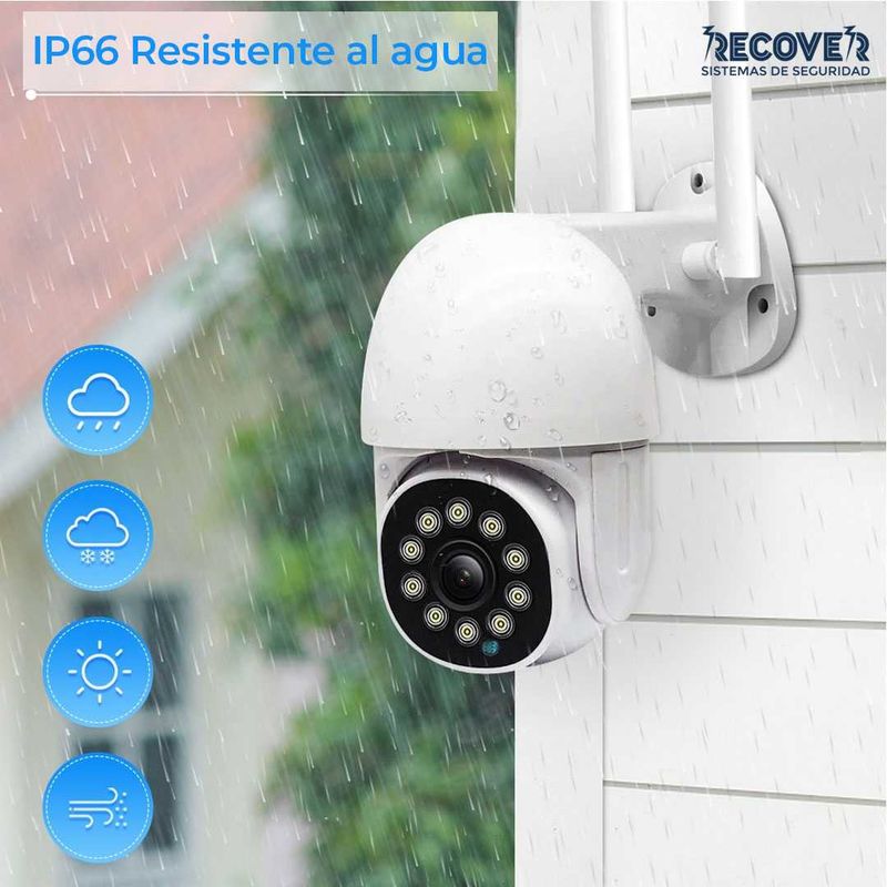 GENERICO - Camara Ip De Seguridad Vigilancia Exterior Full Hd 1080p