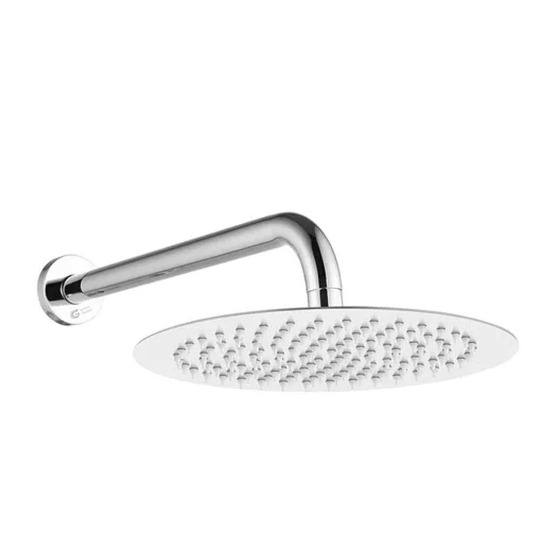 TRIPLE CLEAN - Ducha regadera de baño 25 cm diámetro en acero inoxidable
