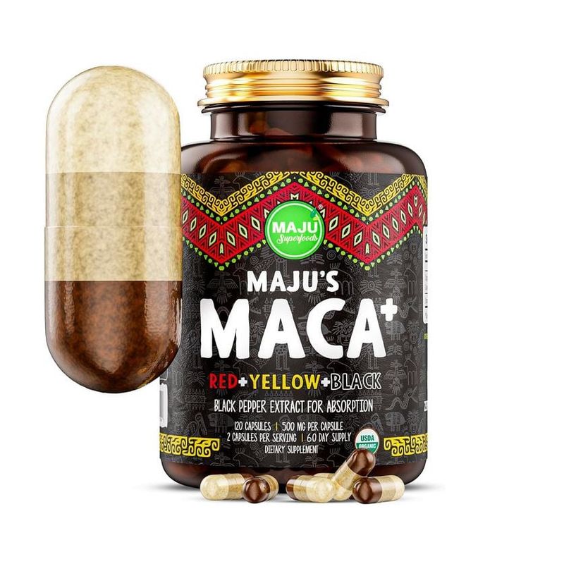 GENERICO - MACA AMARILLA NEGRA Y ROJA