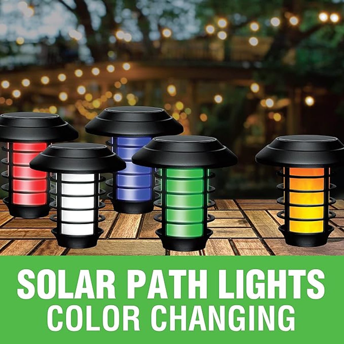 GENERICO - Luces Solares LED De Colores