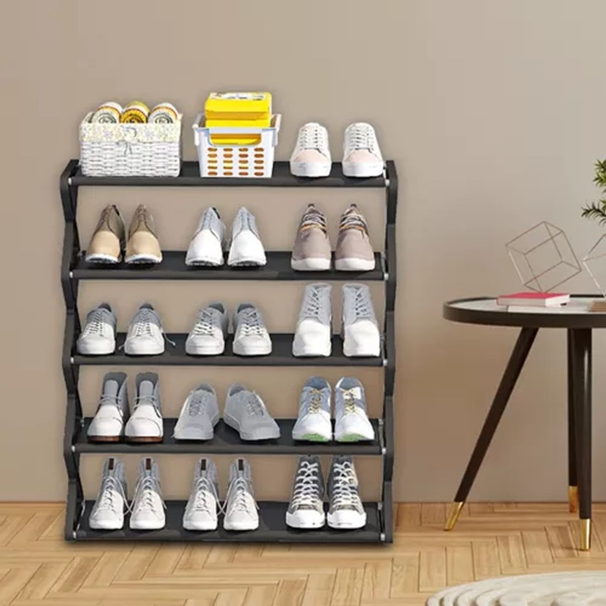 GENERICO - Estante Organizador De Zapatos 5 Niveles