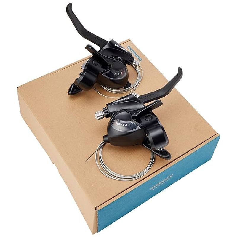 SHIMANO - Palancas Integrados Shimano Frenos Cambios 7 Vel Manilares