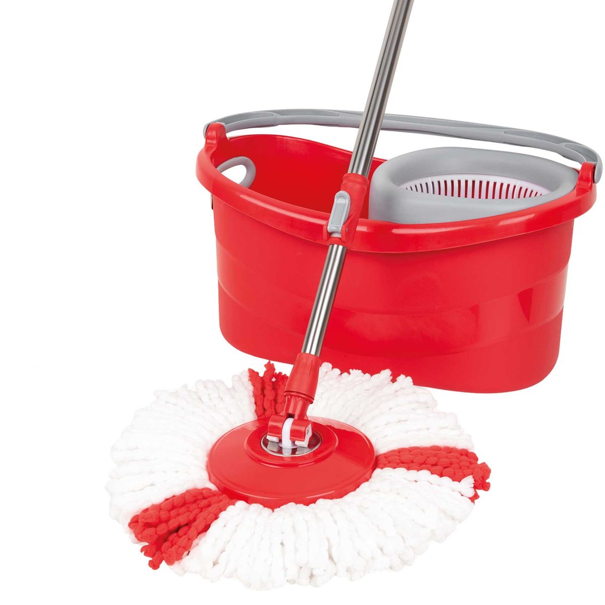 TRIPLE CLEAN - Balde tornado con trapero 6 litros