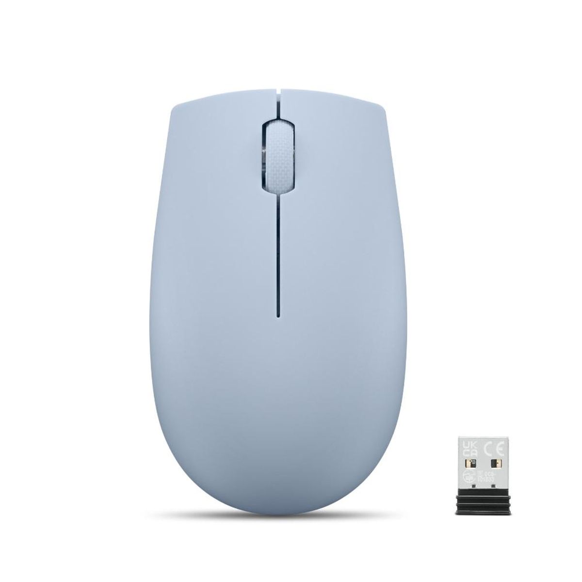 LENOVO - Mouse Lenovo 300 Inalámbrico Compacto sin batería - Azul Marino