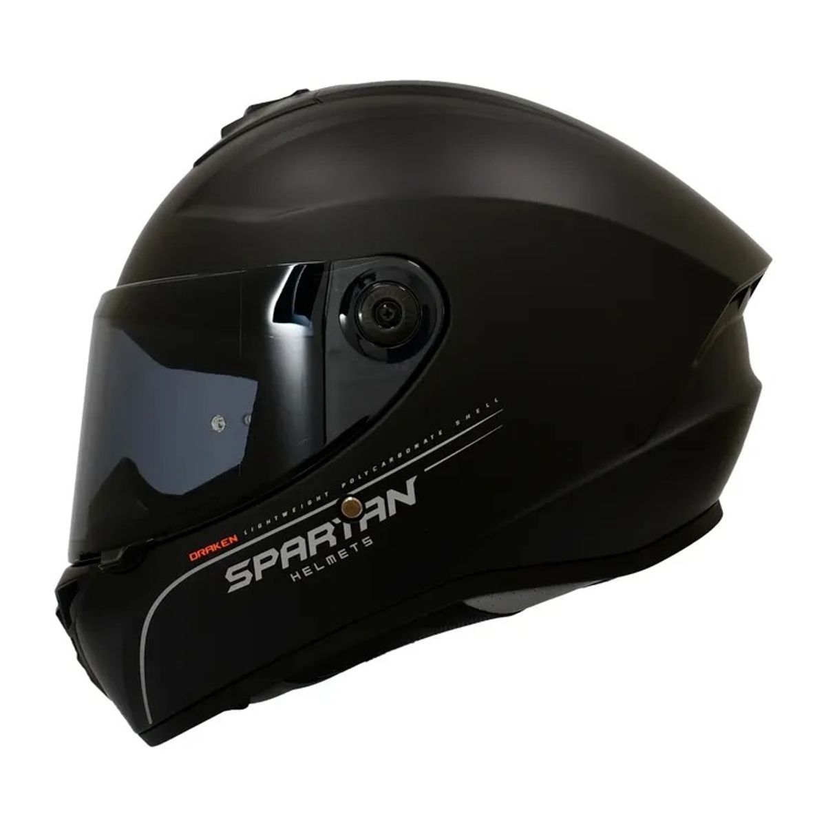 SPARTAN - CASCO SPARTAN DRAKEN CERTIFICADO ECE2206 SOLID + VISOR OSCUR