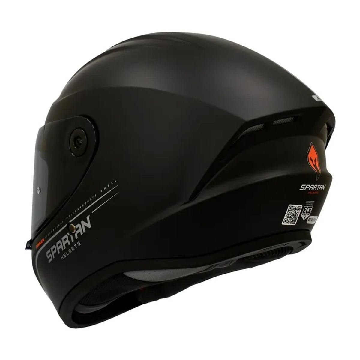 SPARTAN - CASCO SPARTAN DRAKEN CERTIFICADO ECE2206 SOLID + VISOR OSCUR