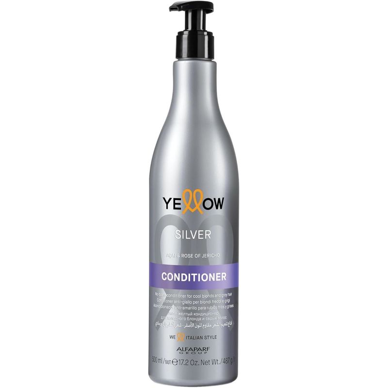 YELLOW - Acondicionador Silver Alfaparf Yellow 500ml Anti-Amarillos