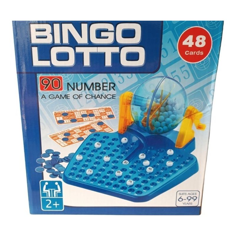 GENERICO - Juego Mesa Bingo Familiar Entretenimiento Juguete Balotas