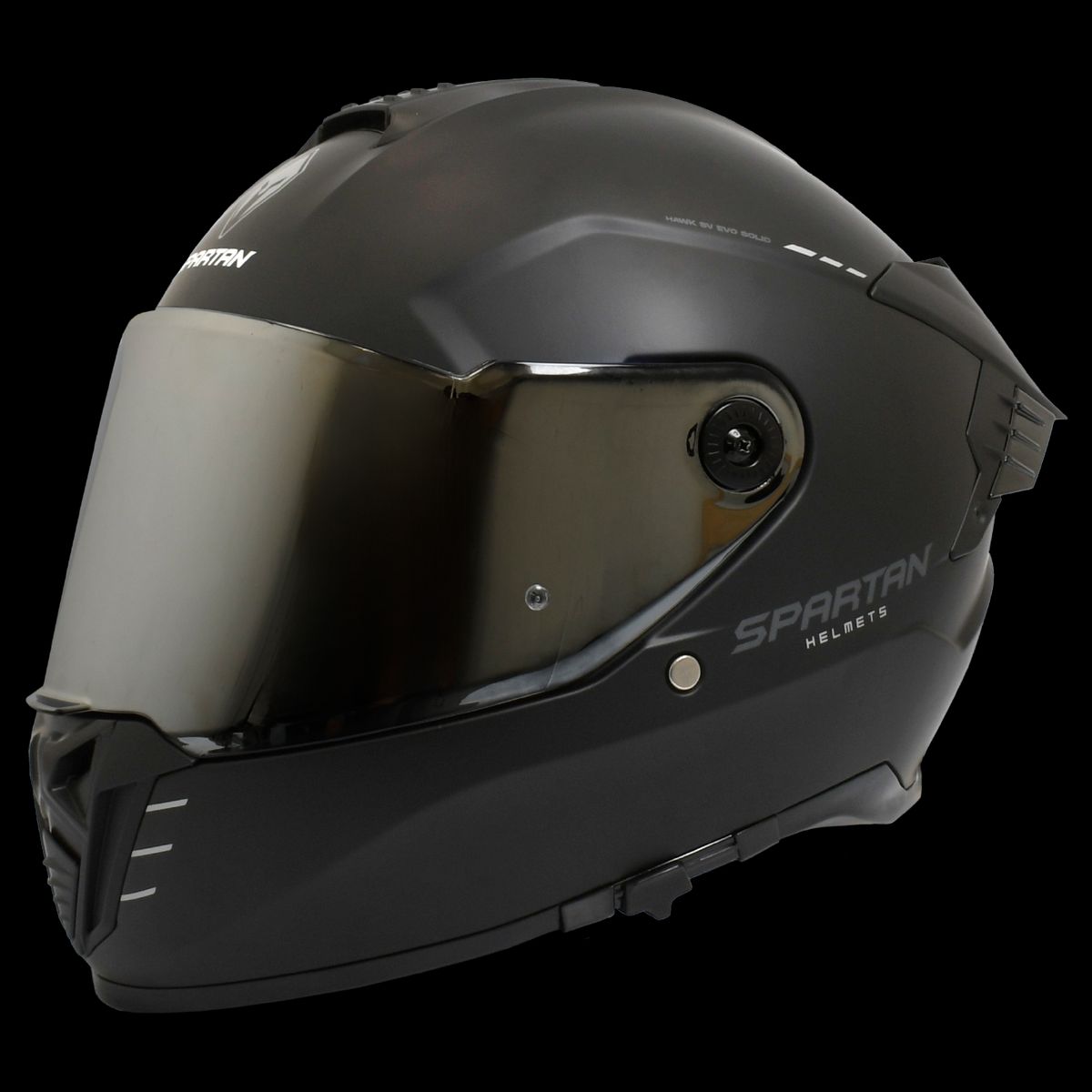 SPARTAN - CASCO SPARTAN HAWK SV CERTIFICADO ECE2206 NEGRO MATE TALLA M