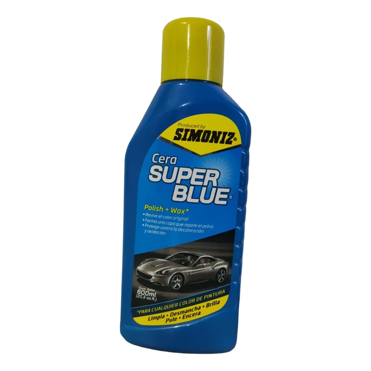 SIMONIZ - Cera Carro Color Pintura Brilladora Pulidora Restauradora