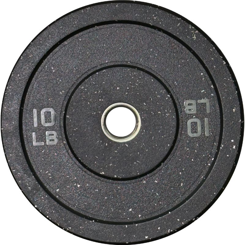 GENERICO - DISCO OLIMPICO - CROSSFIT EN CAUCHO 10 LIBRAS