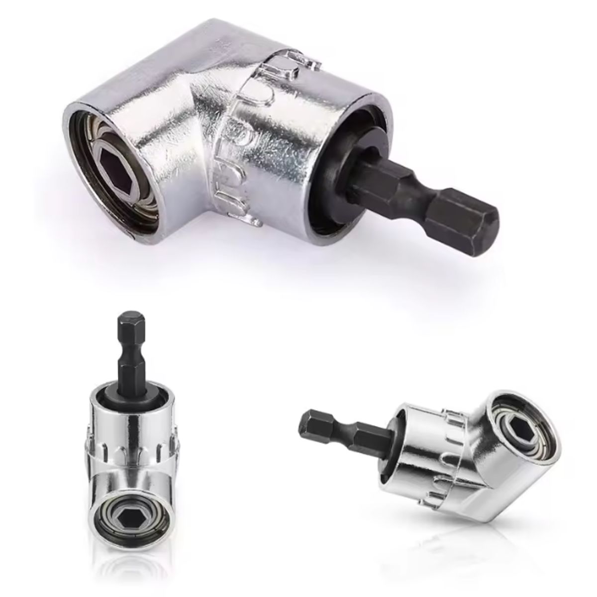 GENERICO - Adaptador Magnetico Hexagonal Puntas Taladro 105 Grados Iman