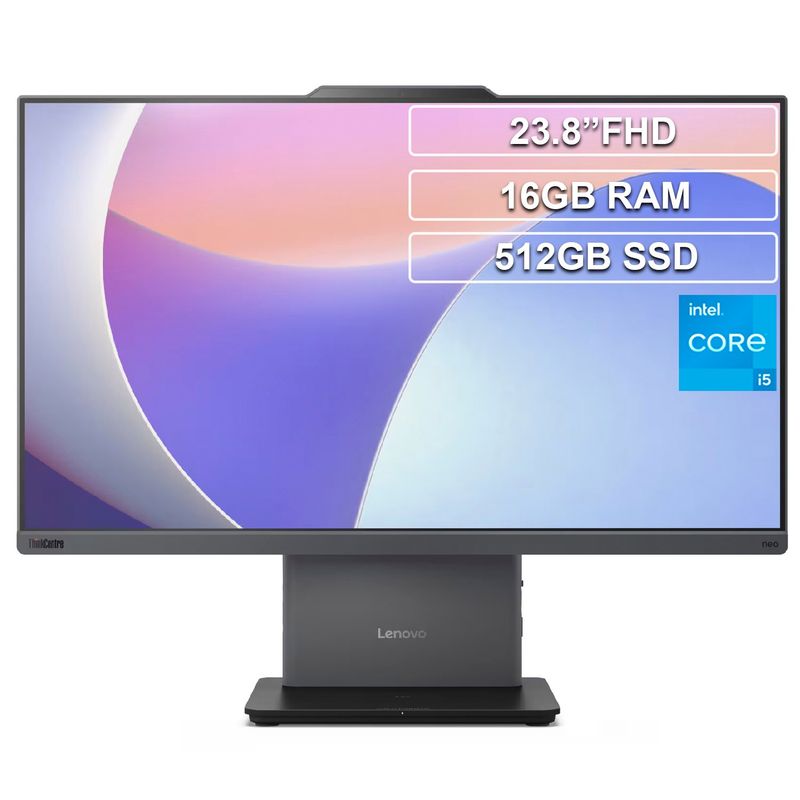 LENOVO - Lenovo Aio Thinkcentre Neo 50a Core I5 13420H 16GB 512GB FHD