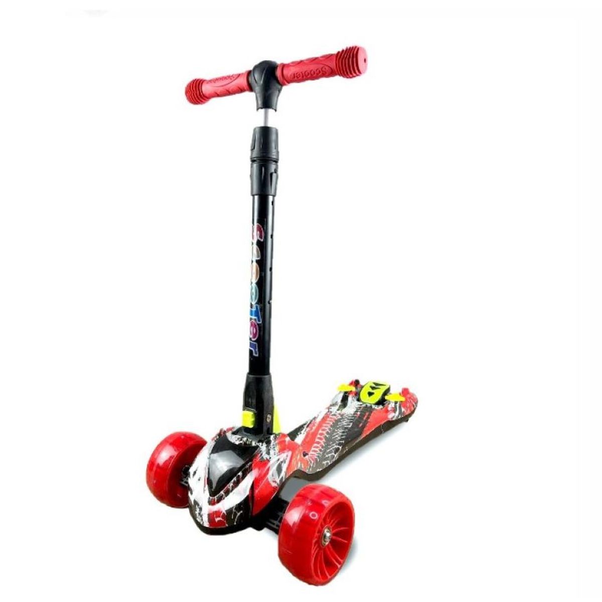 ZHOPI CO - Patineta Scooter Con Humo Para Niños Bluetooth Luces