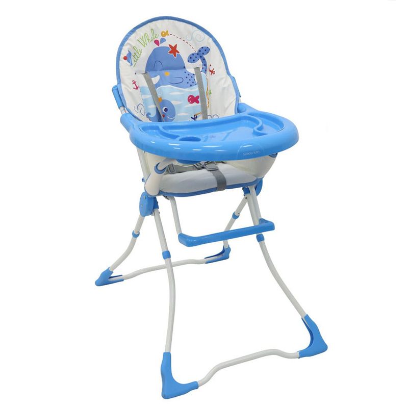 SPECTRUM - SILLA COMEDOR PLEGABLE CON BANDEJA AMPLIA MARCA BEBESITOS