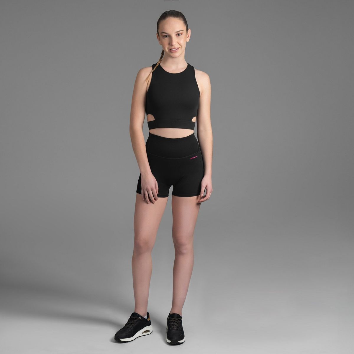 ULTIMATE FITNESS - Ultimate Biker Short Mujer Sky Dark