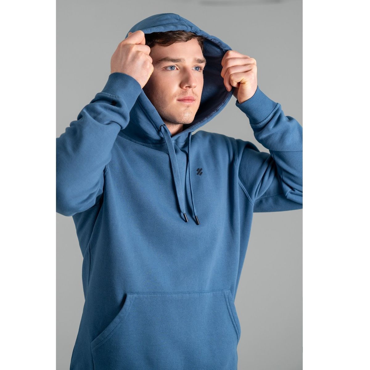 ULTIMATE FITNESS - Ultimate Hoodie Hombre Oil Blue