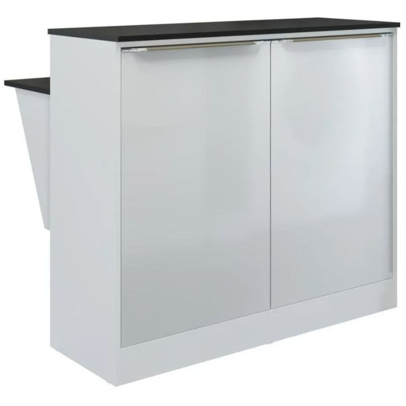 AKIVOY - Encimera Para Cocina y Sala Mariah Color Blanco