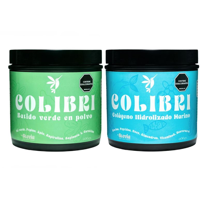 GENERICO - COMBO TE VERDE + COLAGENO COLIBRI