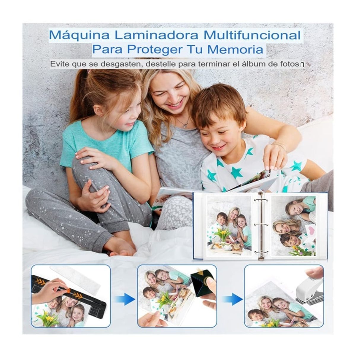 GENERICO - Plastificadora Laminadora Térmica Frio Y Caliente + Laminas