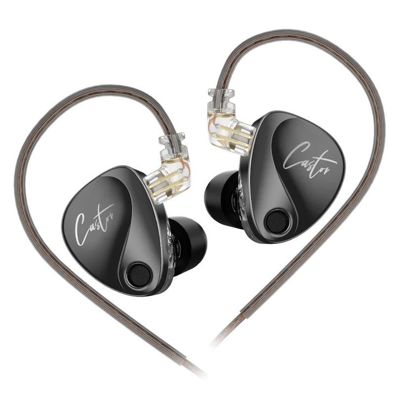 KZ - Audifonos Kz Castor Monitores In Ear Hifi CON microfono BASS EDICION