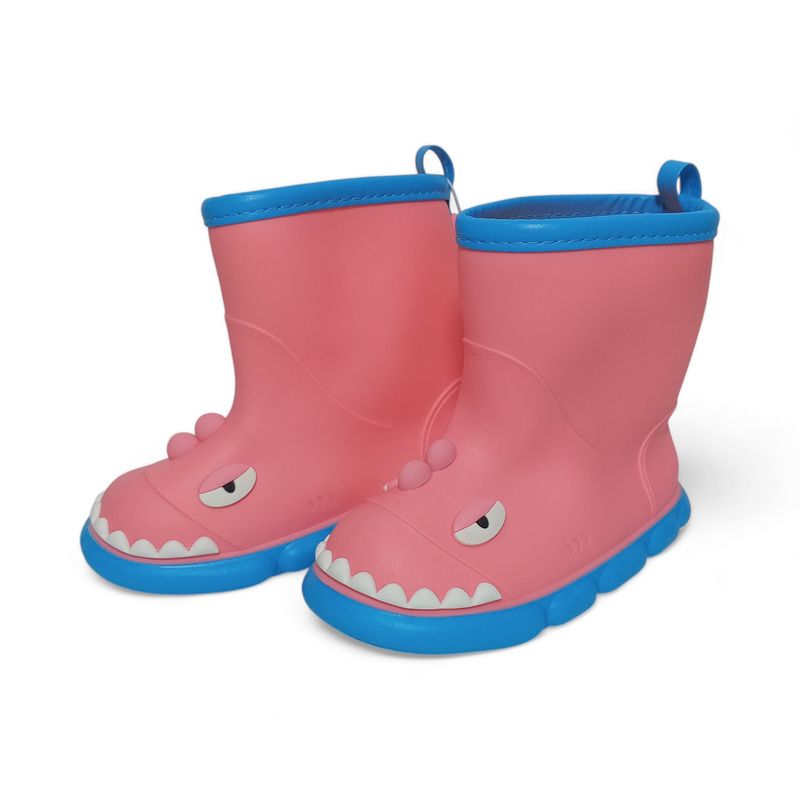 YOYOSO - BOTAS DE LLUVIA DE DINO ROSADAS - TALLA 30-31
