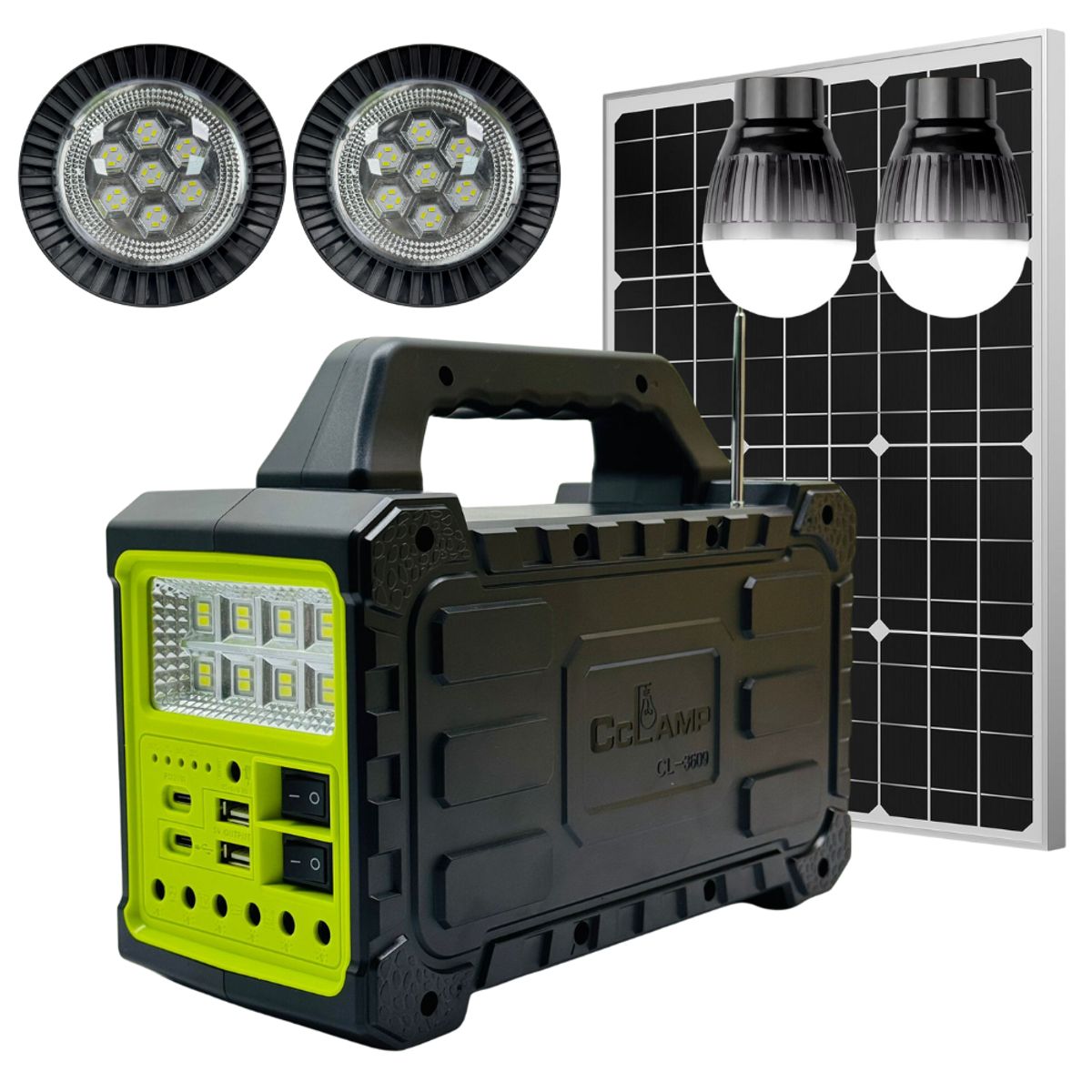 GENERICO - Estacion Carga Portatil Multiconexion Bluetooth Carga Rapida