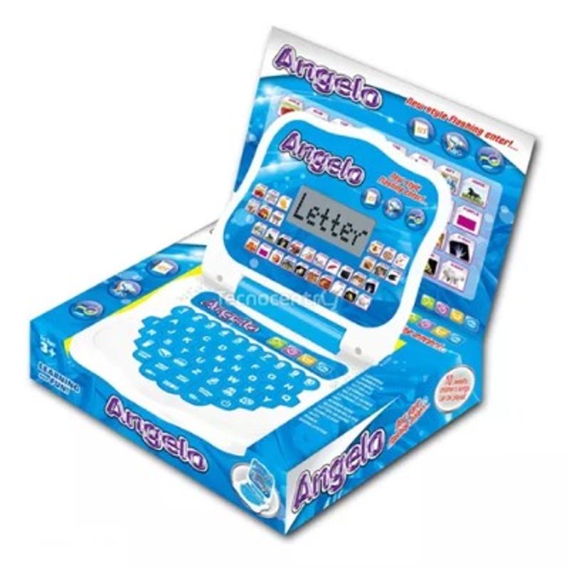 GENERICO - Juguete Mini Laptop Sonido 2 En 1 Español E Inglés Niños