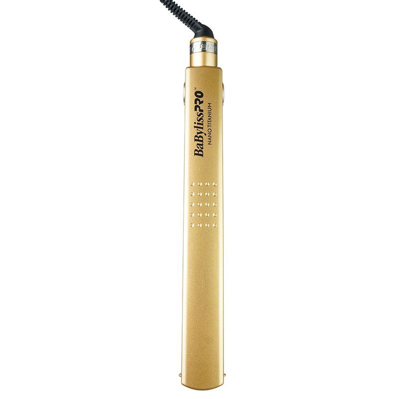BABYLISS - Plancha Profesional Babyliss 4091 Digital Nanotitanium  1 ¼"  Gold