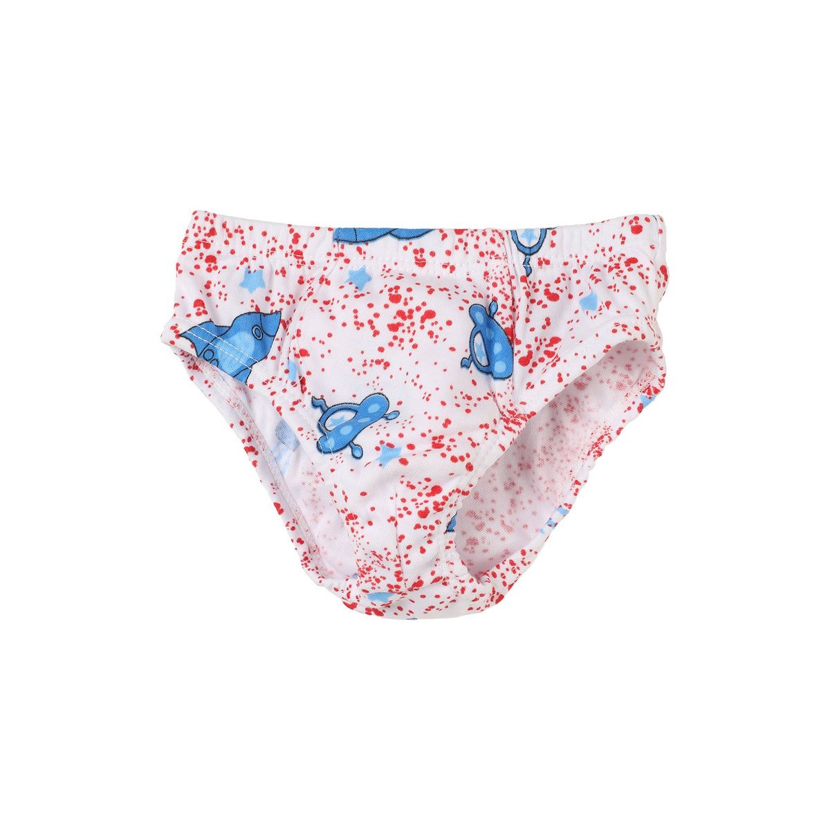 SANTANA - Pantaloncillo Niño Estampado Rojo Medio