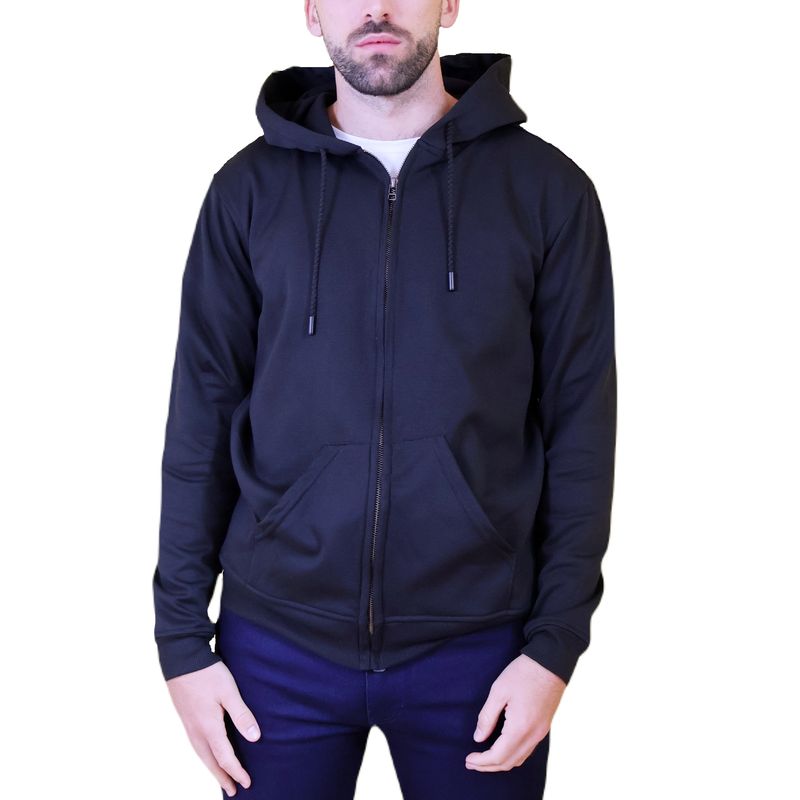 ARANZAZU - Hoodie con cremallera unicolor Aranzazu - Sutton.