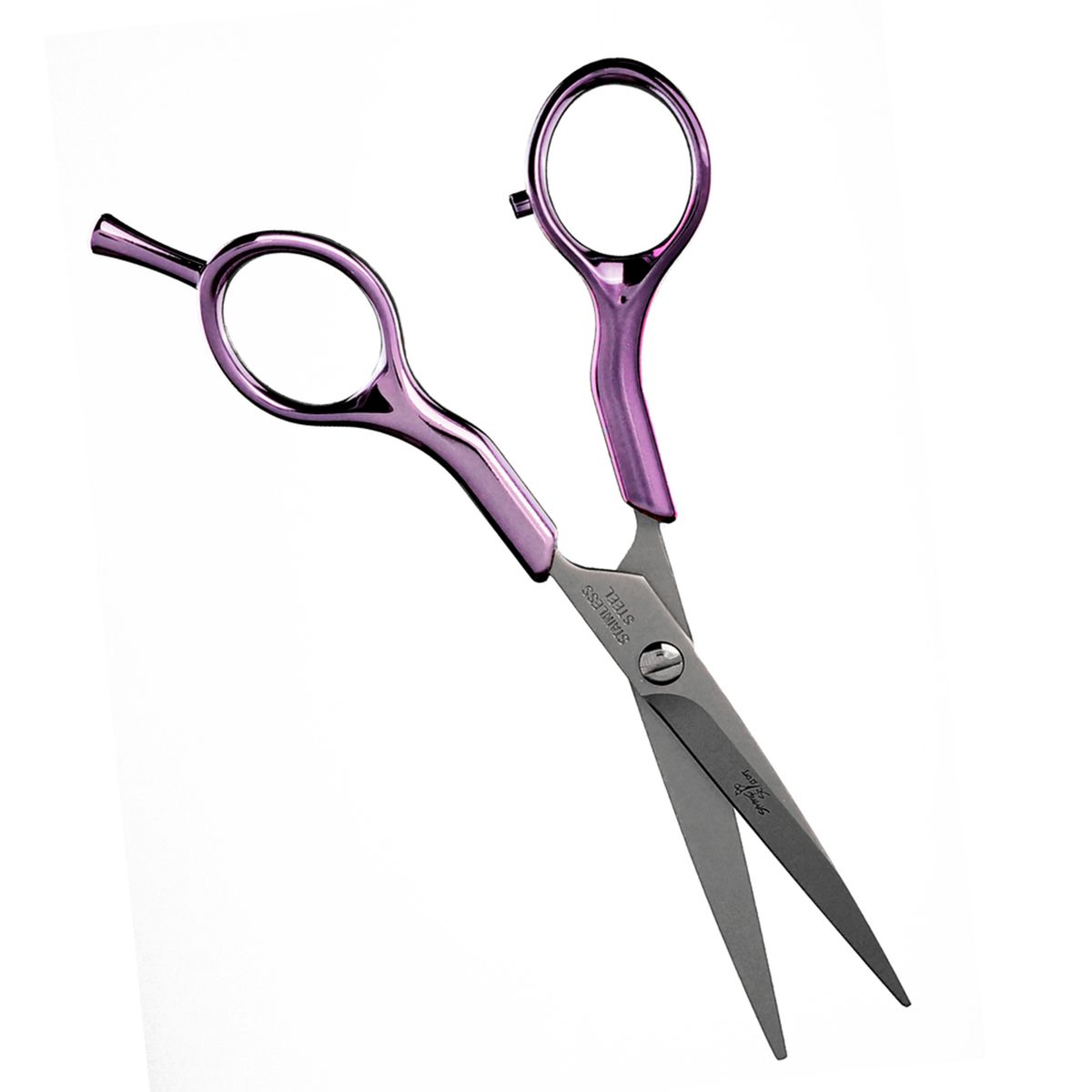 STRONGCASE - Tijera Microdentada Purpura Metalizado 6"
