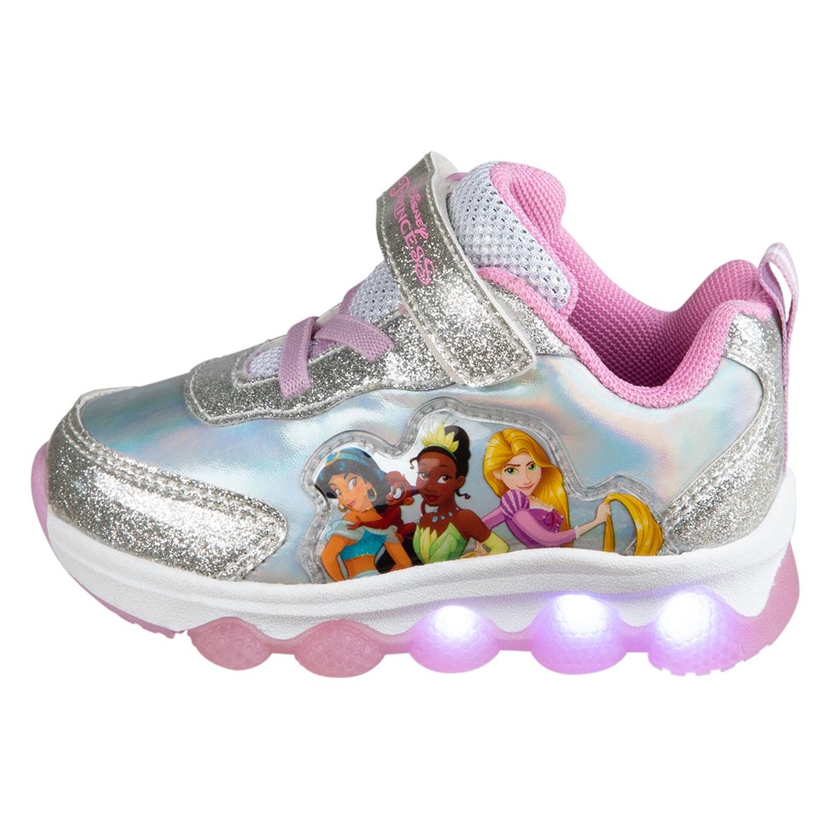 DISNEY - Zapatos Deportivos Para Niña Pequeña Plateado Disney 199518
