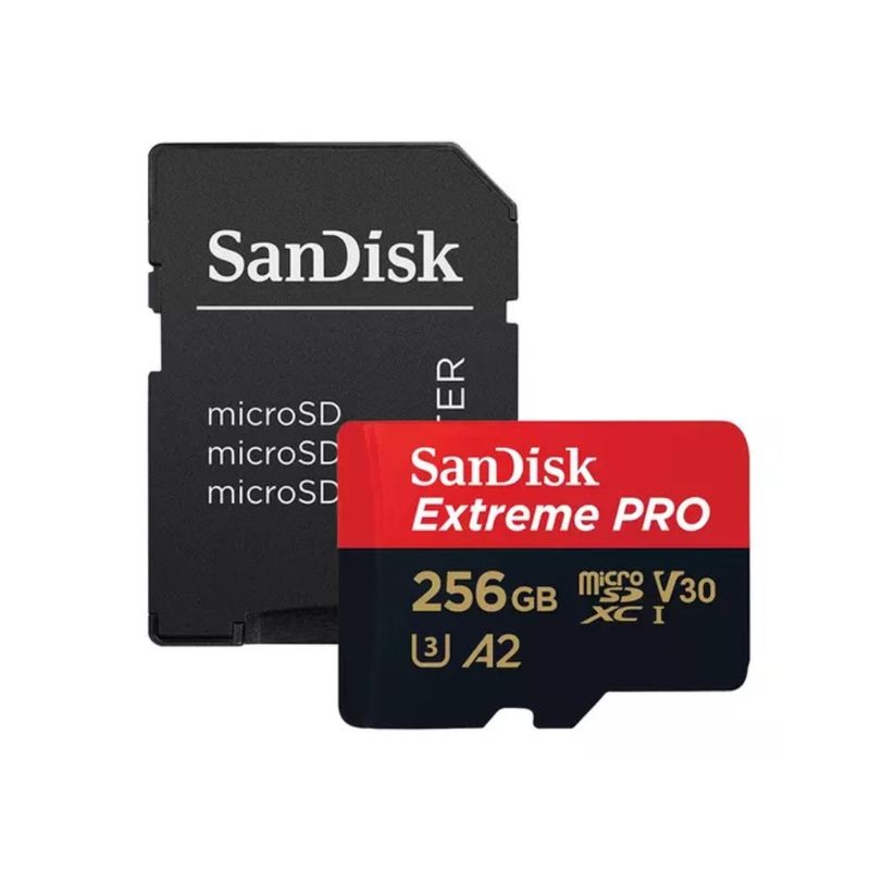 SANDISK - Tarjeta De Memoria Microsd Sandisk 256gb Micro Sd Con Adaptador