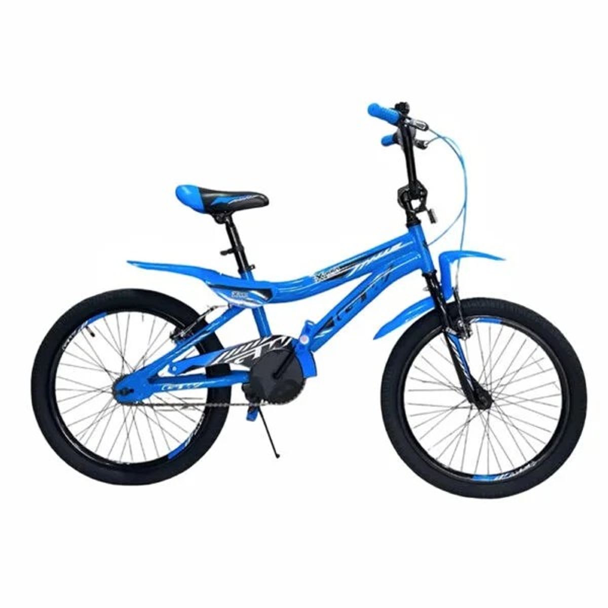 GW - Bicicleta para niños de 6 a 9 años rin 20 GW TXT-650 Azul