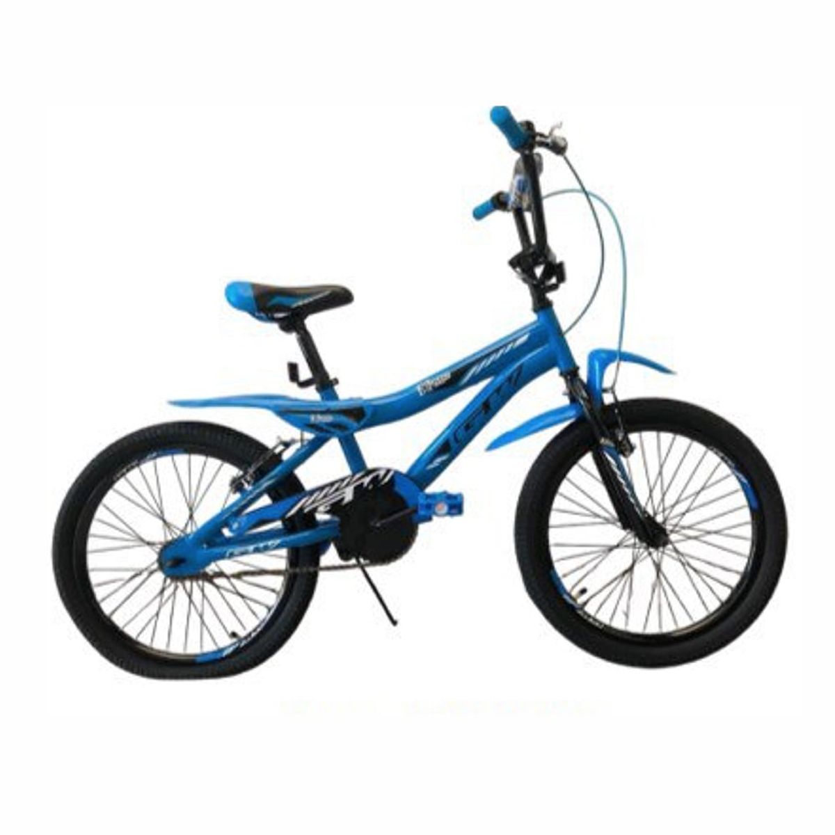 GW - Bicicleta para niños de 6 a 9 años rin 20 GW TXT-650 Azul