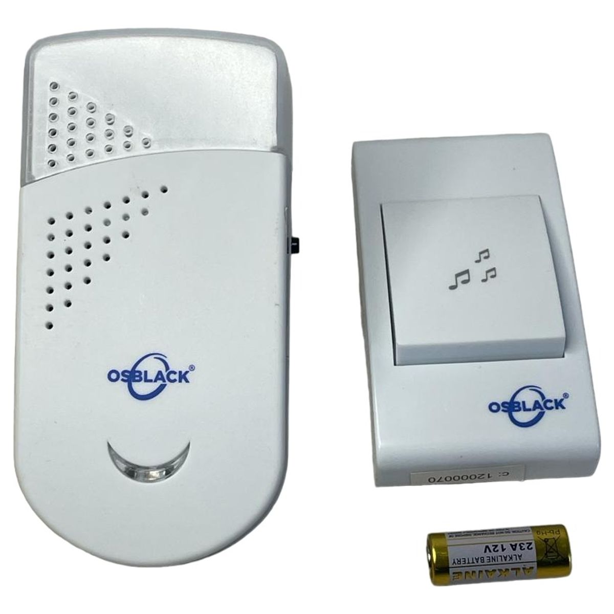 OSBLACK - Timbre De Casa Inalambrico Remoto Inteligente Wireless 0683