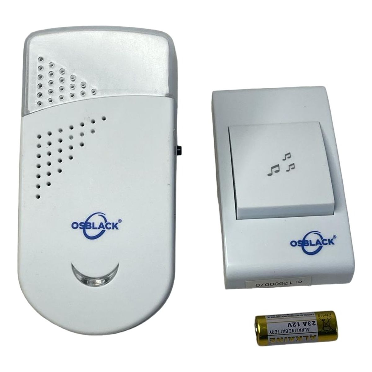 OSBLACK - Timbre De Casa Inalambrico Remoto Inteligente Wireless 0683