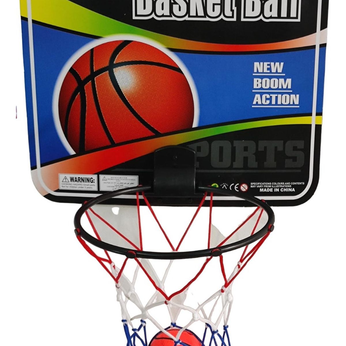 GENERICO - Juego Cancha Tablero Canasta Basketball Encestar Portable