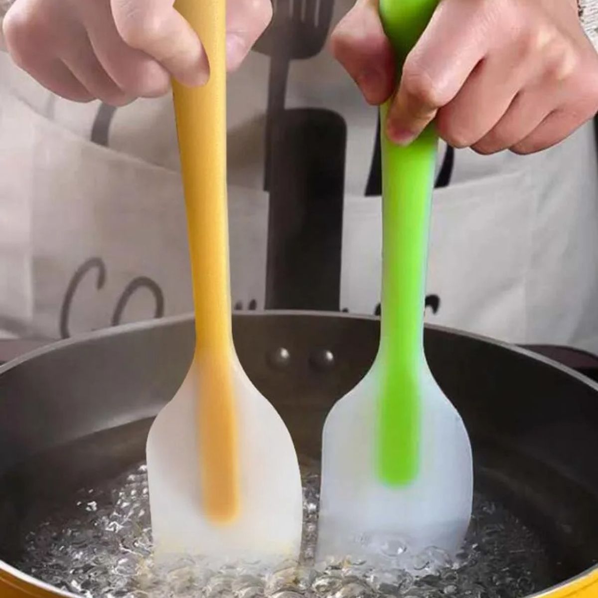 GENERICO - Espatula Silicona Reposteria Resistente Antiadherente Cocina