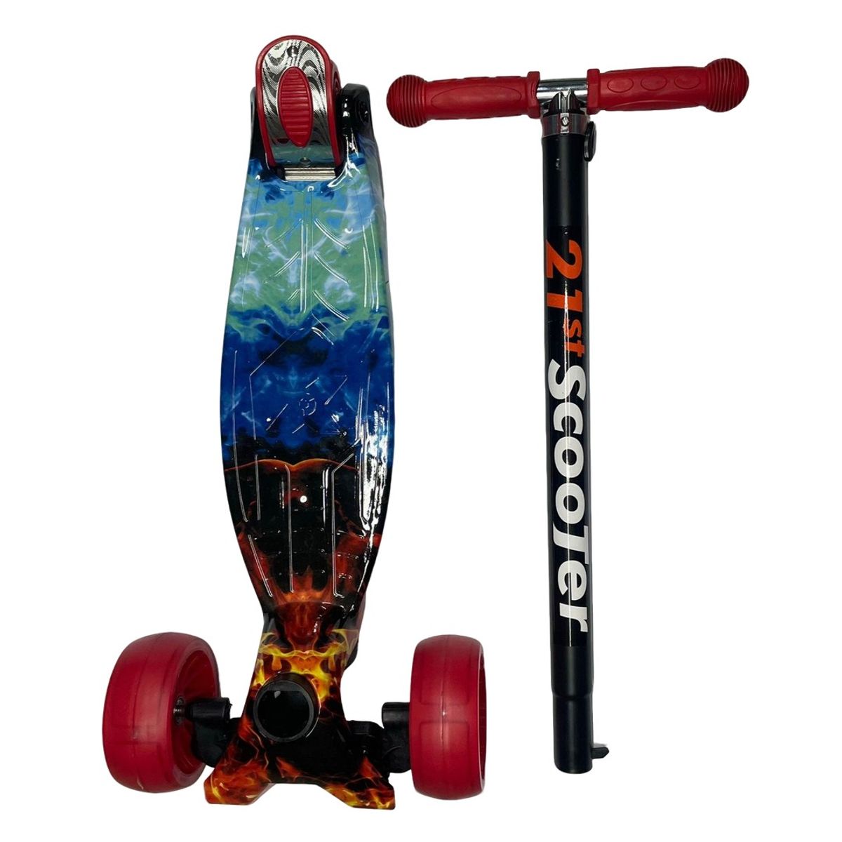 GENERICO - Monopatin Scooter St Para Niño Y Niña Ruedas Con Luces