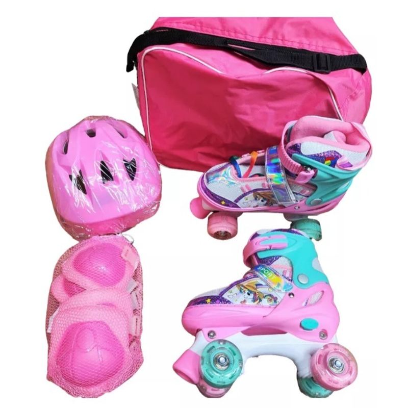 SPORT - Kit patines Sport semiprofesionales 4 ruedas