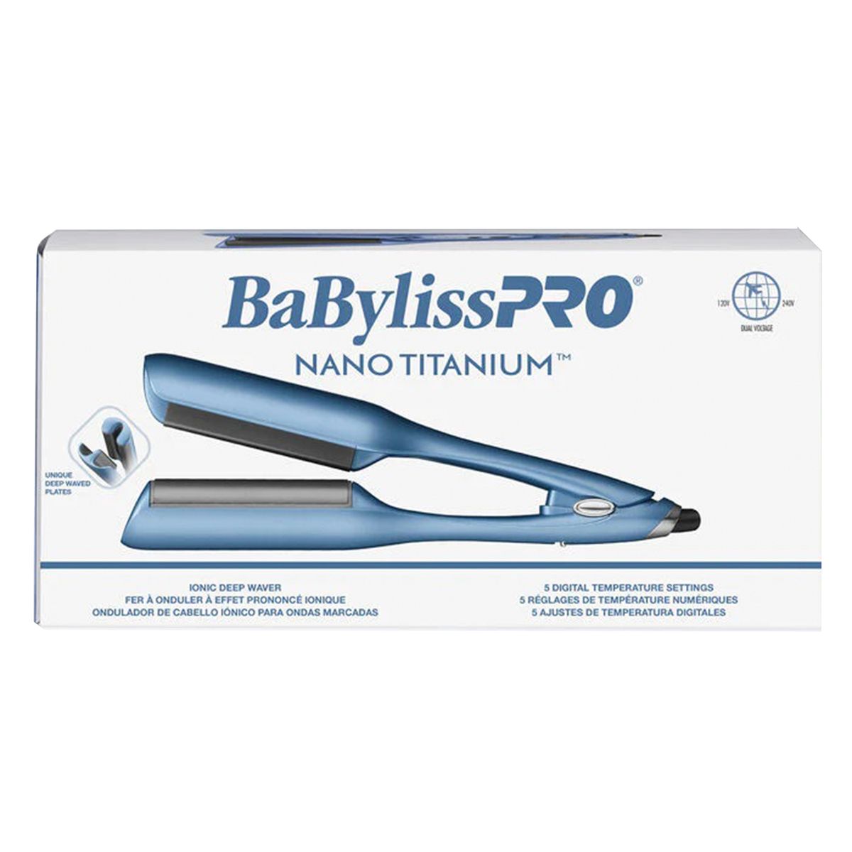 BABYLISS - Ondulador De Caebello Compacto Babyliss Azul
