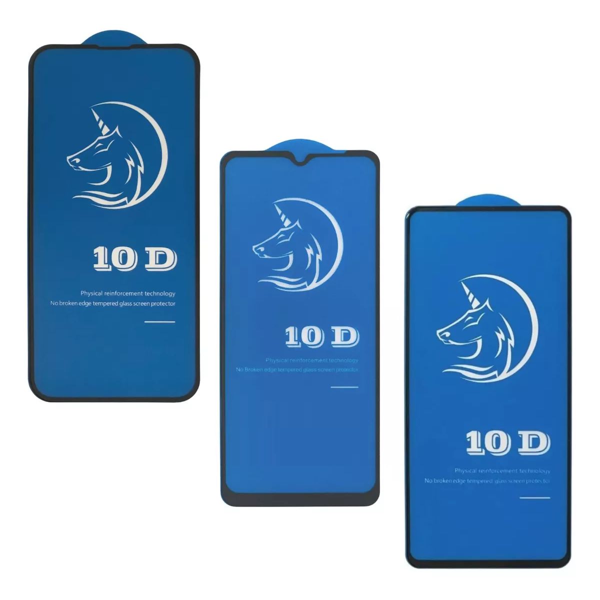 GENERICO - vidrio templado premium 10d Para iphone 15