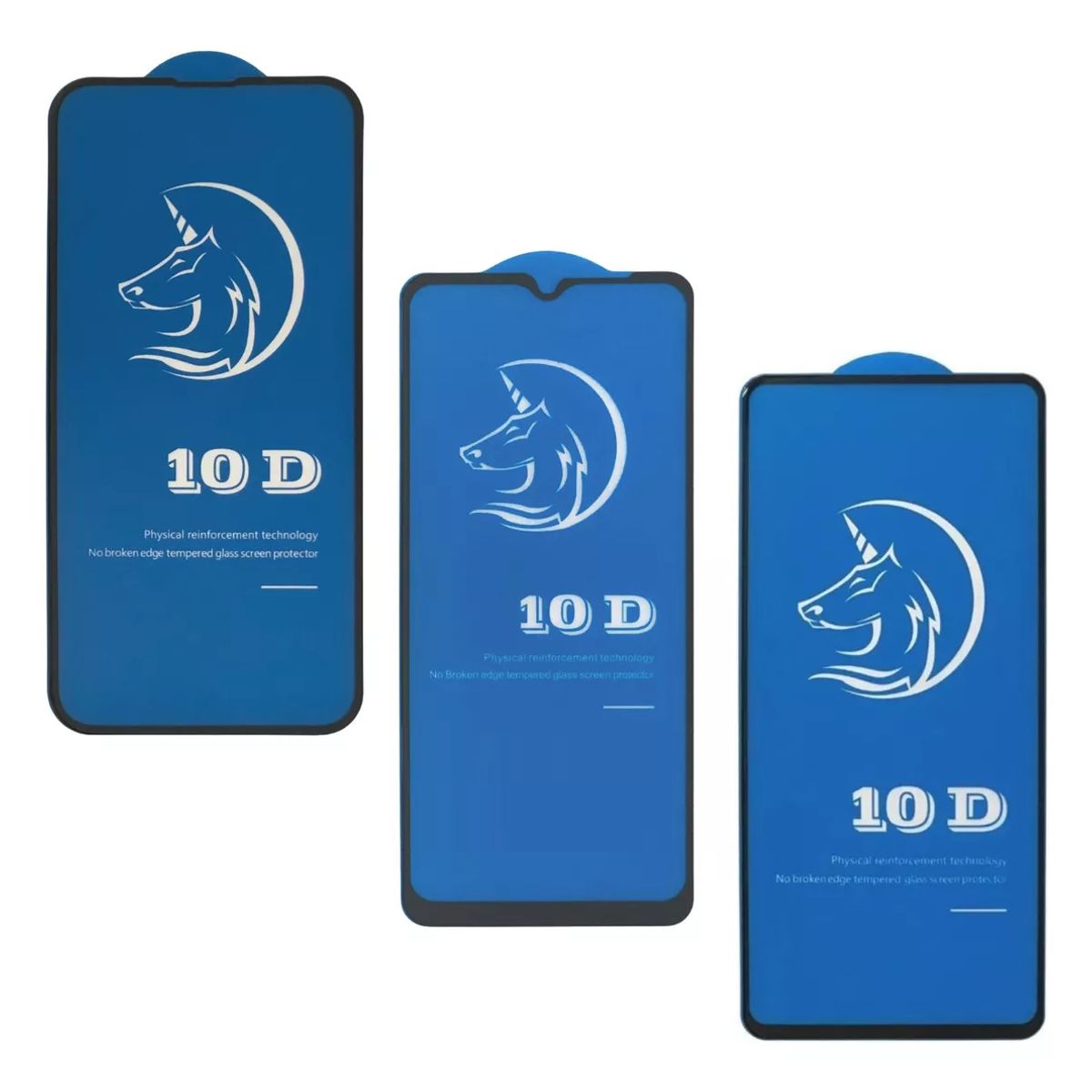 GENERICO - vidrio templado premium 10d Para iphone 16