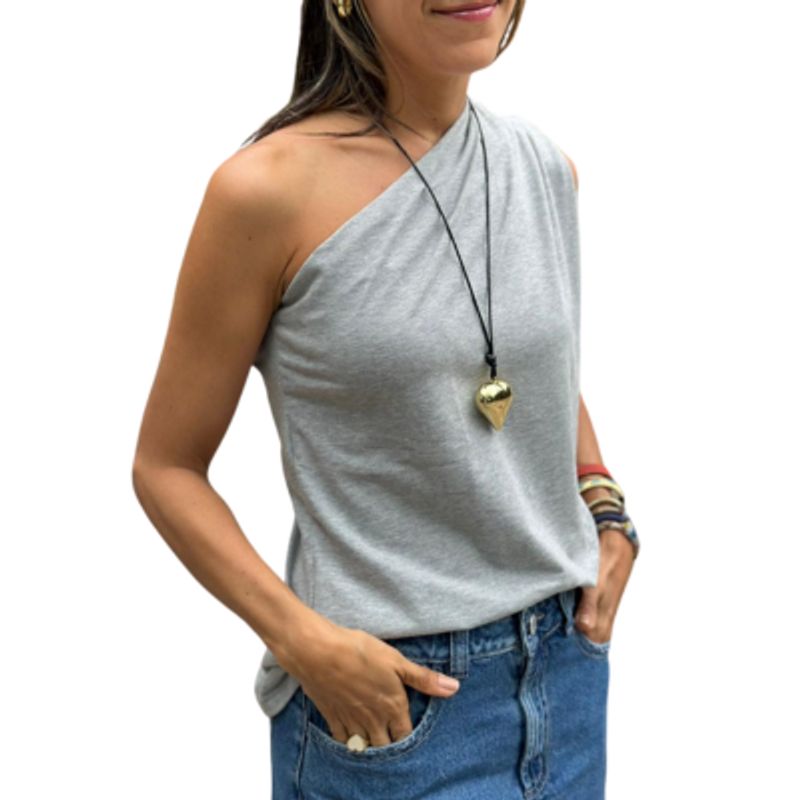 SERAFINA - Camiseta Atenas de un hombro Serafina