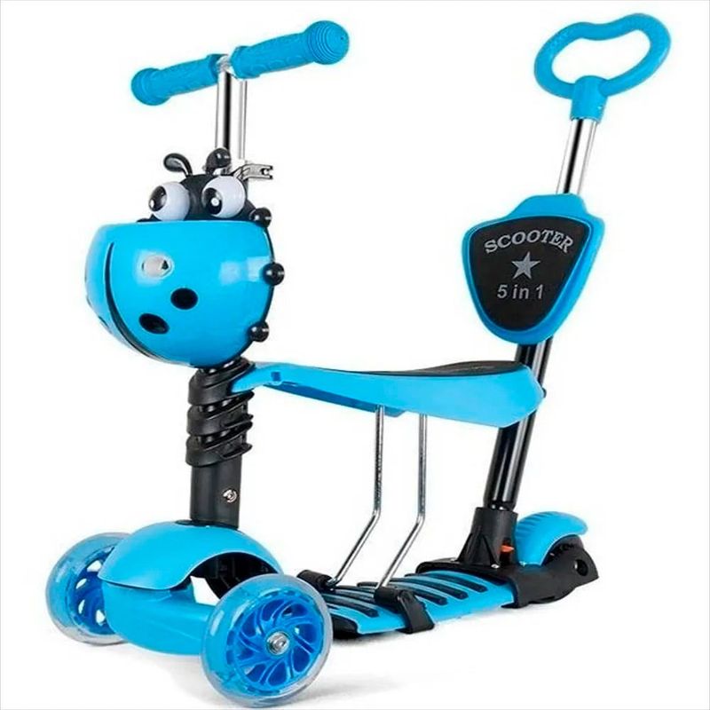 GENERICO - Patineta 5 En 1 Ajustable Color Azul